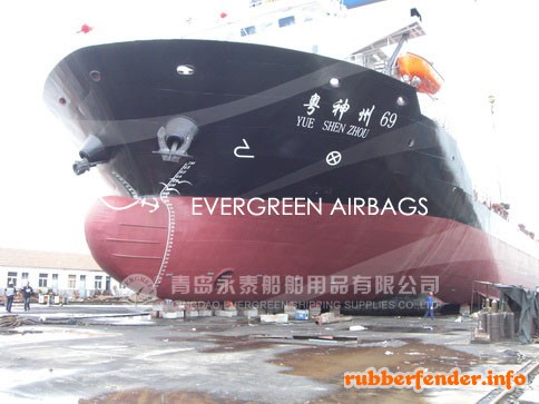 Evergreen Ship Launching Airbags