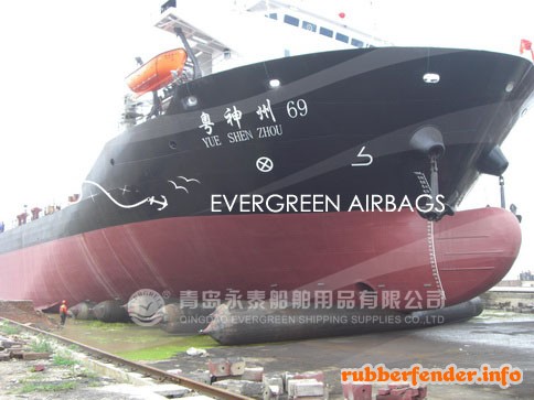 Ship Launching Marine Airbags