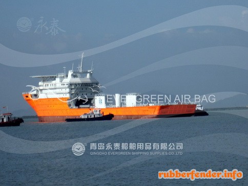 ship launching mraine airbags